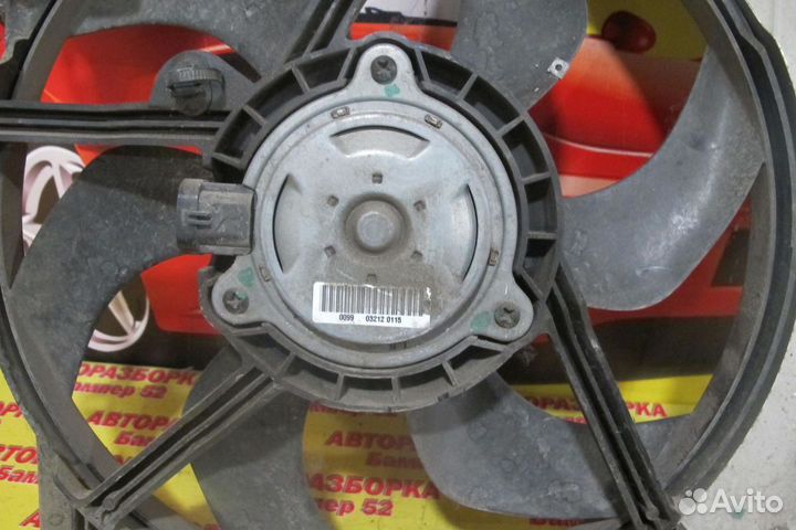 Вентилятор радиатора Citroen C3