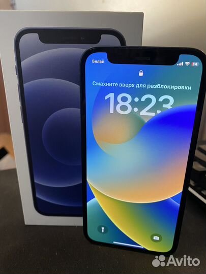 iPhone 12 mini midnight 128gb