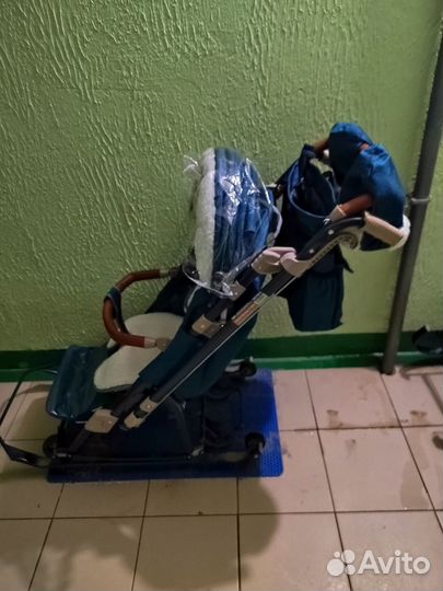 Санки коляска ника 7 8