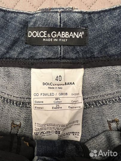 Женские джинсы Dolce&Gabbana оригинал, новые