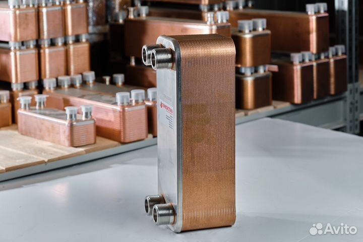 Теплообменник пластинчатый паяный тт27-40, 30 бар
