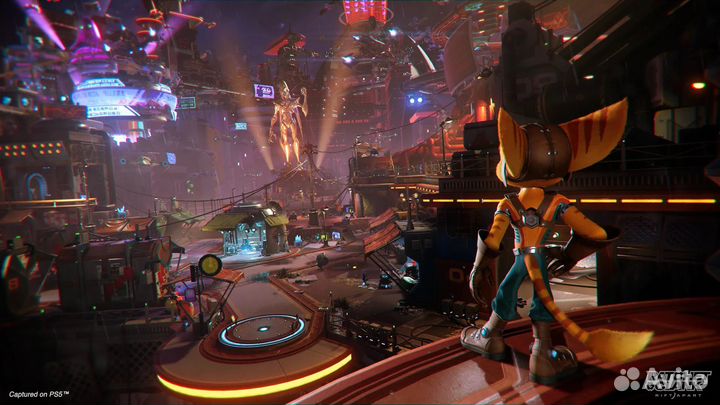 Диск Ratchet & Clank игра PS4 детская