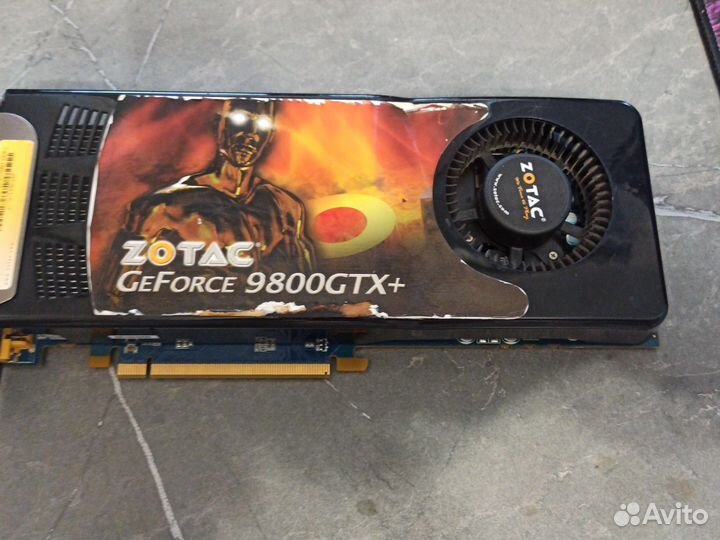 Видеокарта geforce 9800gtx+
