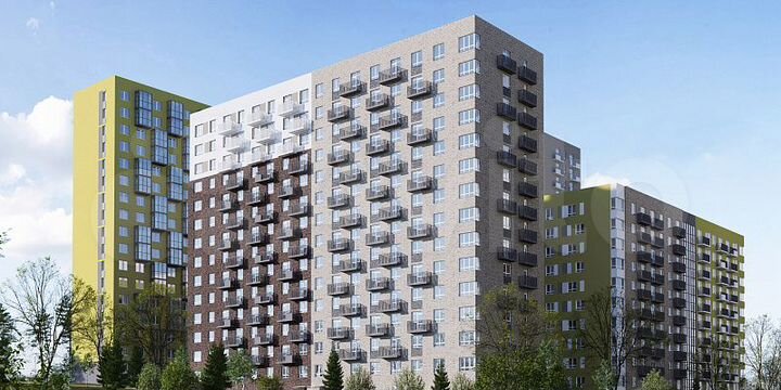 1-к. квартира, 36 м², 3/14 эт.