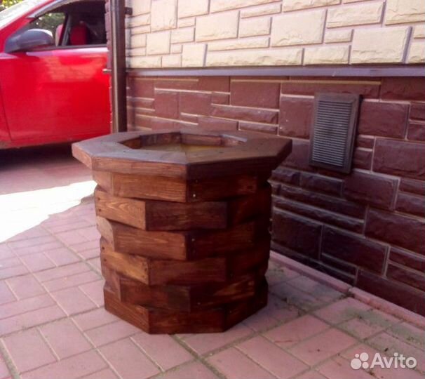 Вазон Деревянный