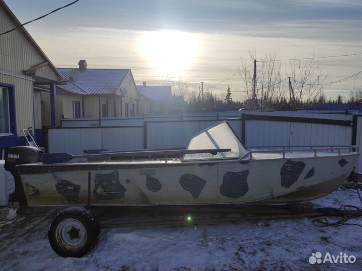 Продам прогресс 4 с мотором Ямаха 40