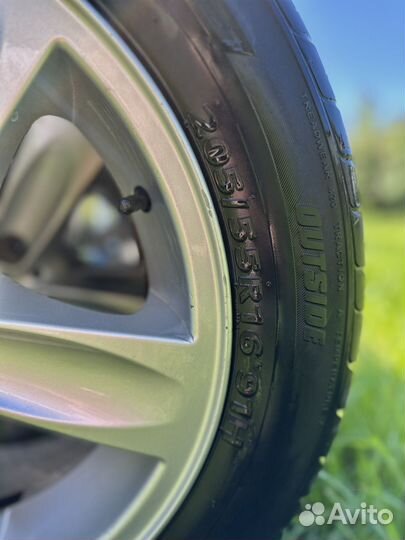 Летние колеса в сборе kumho 205/55 r16-91H