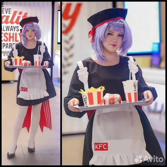 Косплей Ноэль Genshin impact