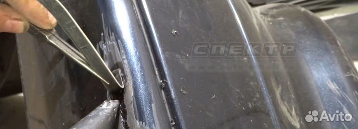 Плоский пруток (A) для ремонта PP 20см Bumperus