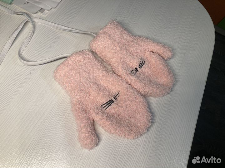 Варежки зимние детские