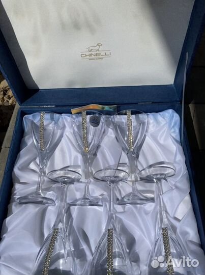 Фужеры для вина Chinelli хрусталь