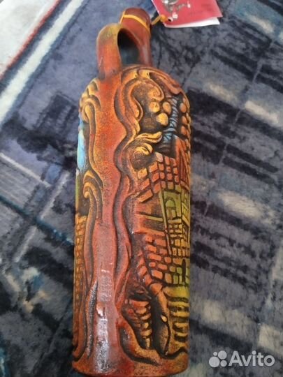 Бутылка коллекционная с вином.Грузия