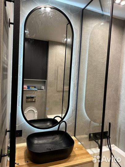 Зеркало с подсветкой для ванной