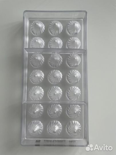 Поликарбонатная форма для шоколада CW1760
