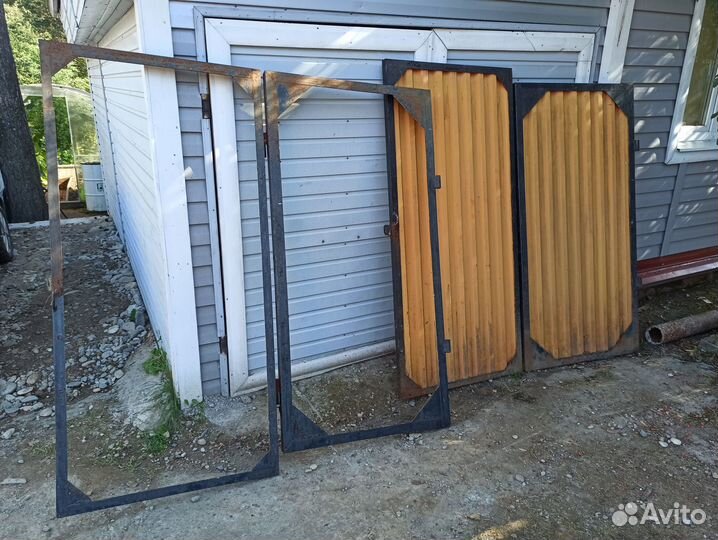 Продаются ворота гармошка б/у