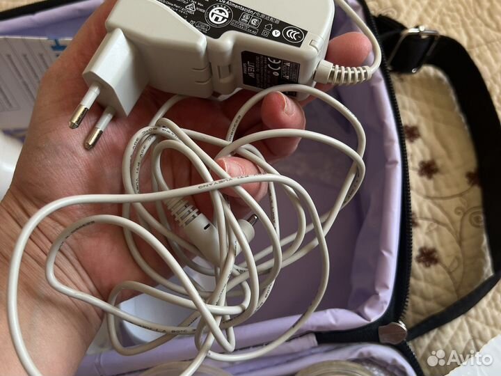 Молокоотсос avent электрический двойной