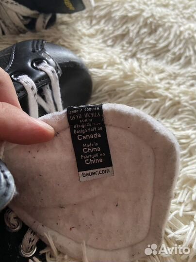 Хоккейные коньки bauer 31 р-р