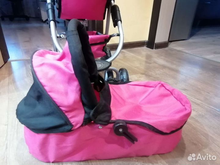Коляска кукольная 2 в 1