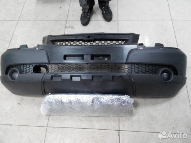 Бампер передний в сборе в цвет Ваз 2123 Bertone