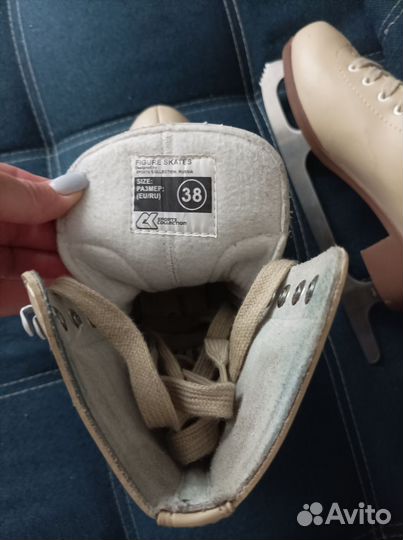 Коньки фигурные princess 38 размер