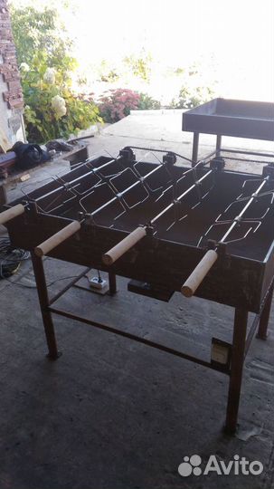 Мангал с электроприводом