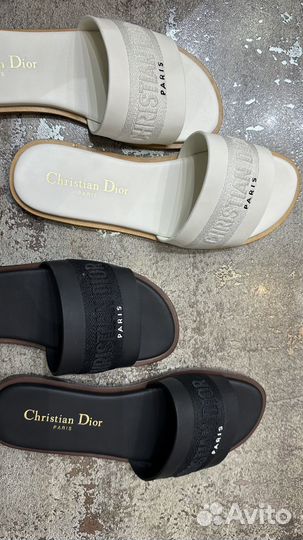 Шлепки Christian Dior