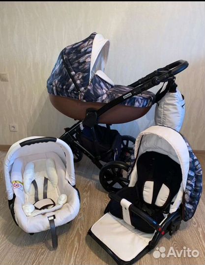 Коляска 3 в 1 Milano