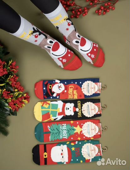 Носки Новогодние 5 пар