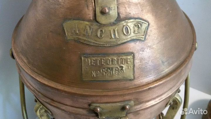 Лампа фонарь судовой корабельный морской