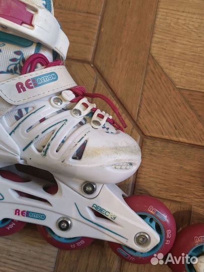Роликовые коньки детские раздвижные