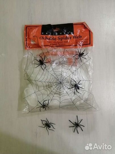 Паутина с пауками