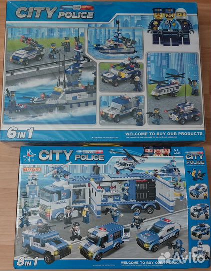 Конструктор полицейский участок