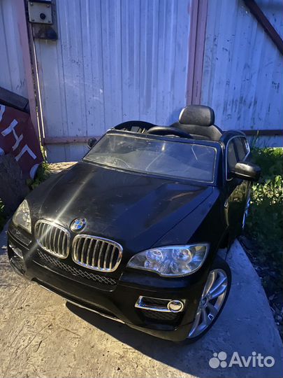 Музыкальная машина электромобиль BMW X6 б/у