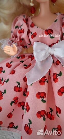 Платье для куклы барби 90