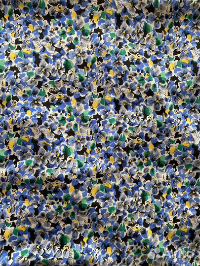 Отрез ткани шелк натуральный СССР