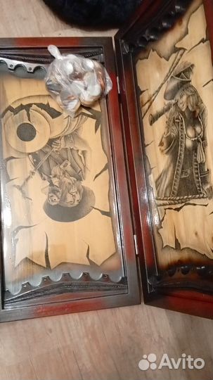 Нарды ручной работы новые