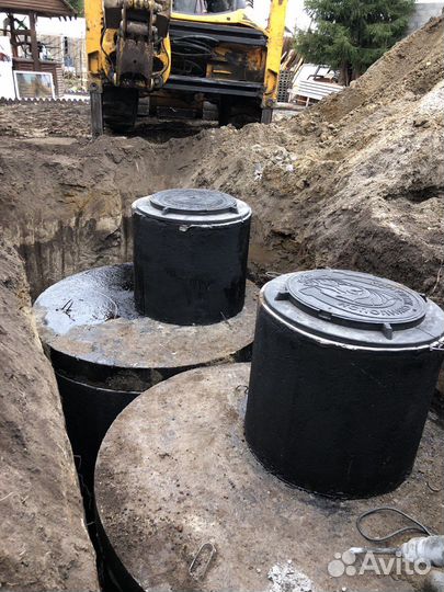 Септик под ключ. Канализация. Дренаж участка