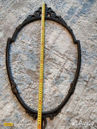 Старинная рамка для зеркала