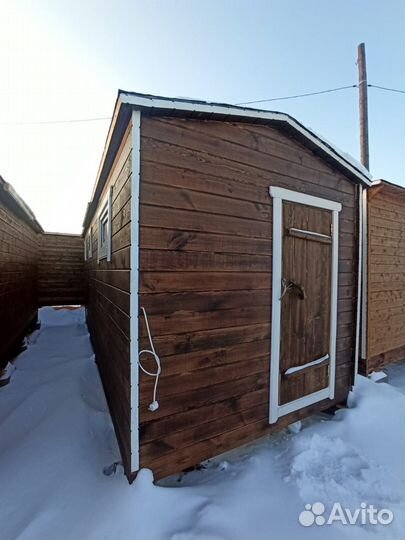 Деревянная баня 6 м (образец)