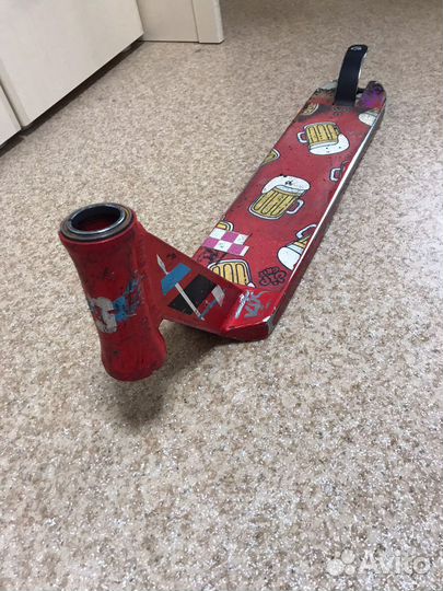 Дека для трюкового самоката