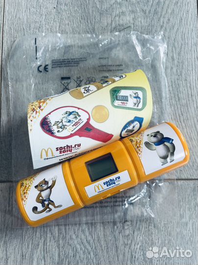 Игрушки Сочи из Макдональдса