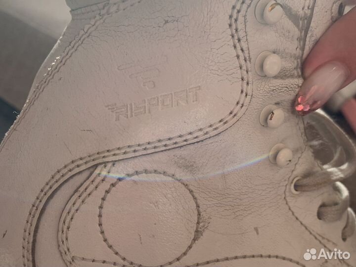 Коньки Risport Royal 245+лезвия Gold Seal 9 1/4