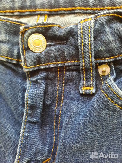 Джинсы levis 501 оригинал 29х30 в идеале