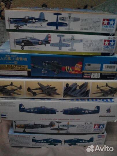 Сборные модели авиации в масштабе 1/48