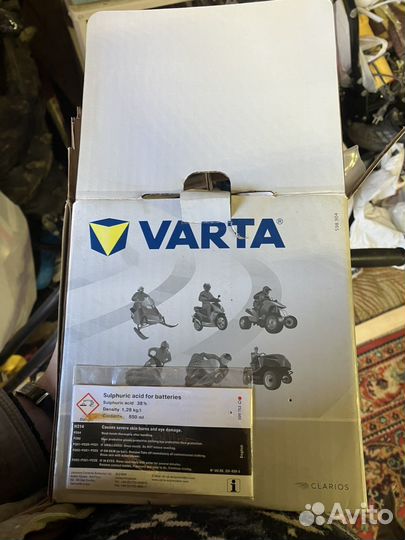 Аккумулятор varta