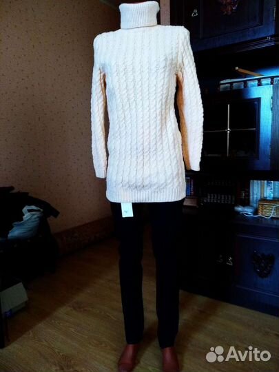 Свитер - ручная вязка 44-46р