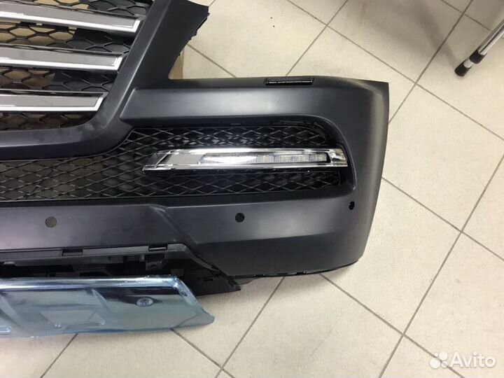 Бампер передний Mercedes GL x164 Рест