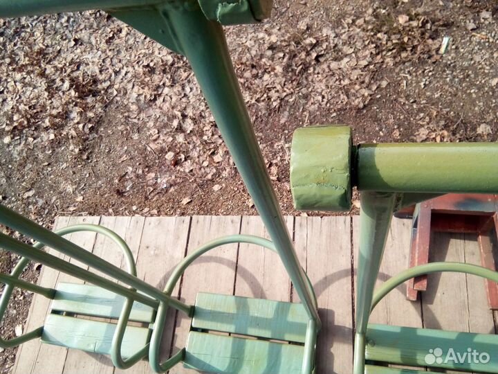 Садовые качели бу