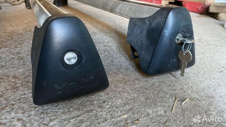 Оригинальные рейлинги Skoda Yeti