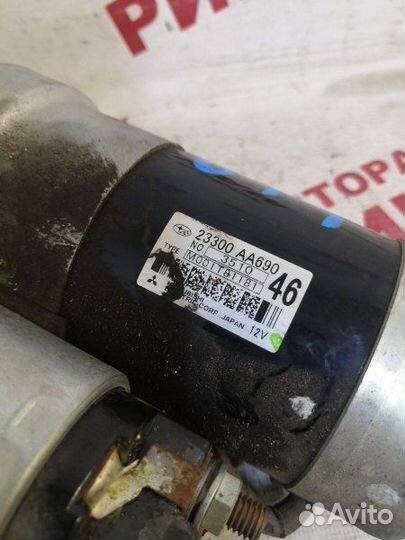 Стартер Subaru Xv GP7 FB20A 2013